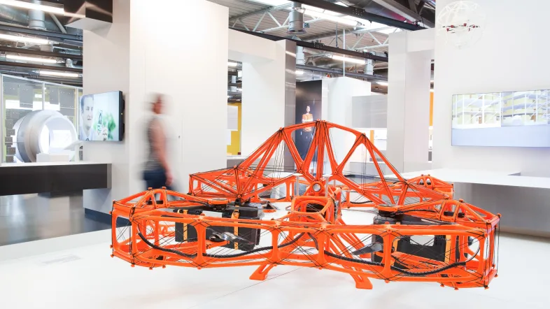 Detailliertes Modell in der DASA Arbeitswelt Ausstellung Dortmund.