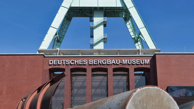 Aussichtsturm des Bergbaumuseums Bochum.